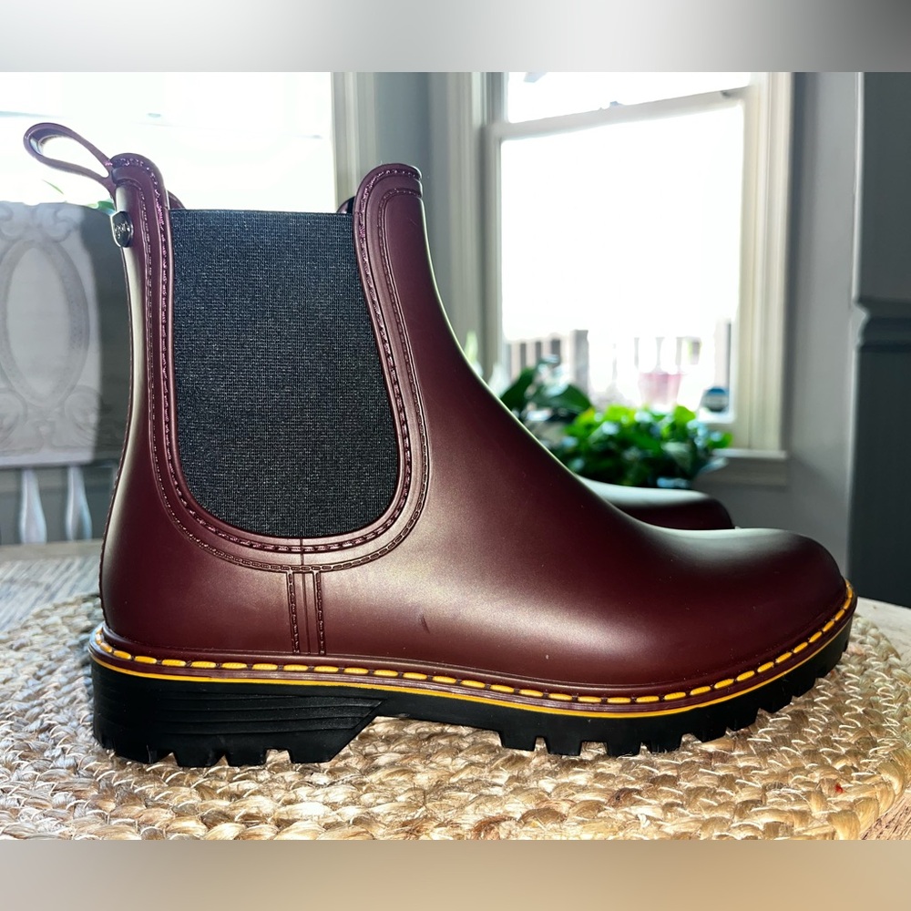 IGOR  Burgundy Chelsea Boots WOMENS SIZE 40 - Picture 4 of 5